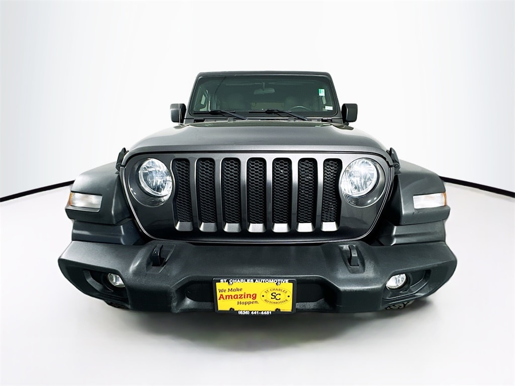 Used 2019 Jeep Wrangler Unlimited Sport S with VIN 1C4HJXDN5KW534769 for sale in Saint Peters, MO