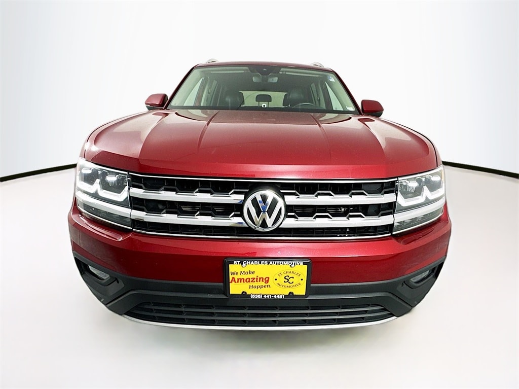 Used 2019 Volkswagen Atlas SE w/Tech with VIN 1V2UR2CAXKC579487 for sale in Saint Peters, MO