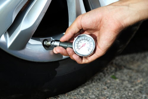 Hyundai accent cheap tire psi