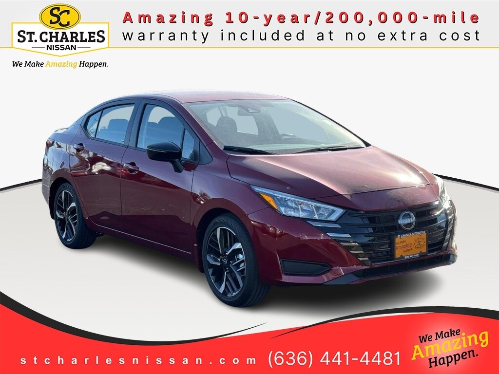 New 2025 Nissan Versa 1.6 SR Sedan