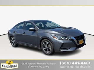 2022 Nissan Sentra SV Sedan 3N1AB8CV9NY261471 for sale in St Peters, MO at St. Charles Nissan