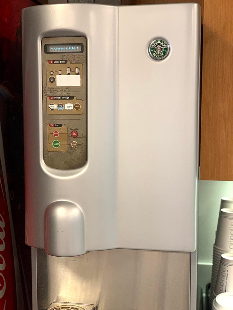 Starbucks coffee machine