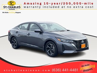 2025 Nissan Sentra SV Sedan 3N1AB8CV0SY414914 for sale in St Peters, MO at St. Charles Nissan