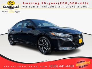 2025 Nissan Sentra SV Sedan 3N1AB8CV0SY345061 for sale in St Peters, MO at St. Charles Nissan