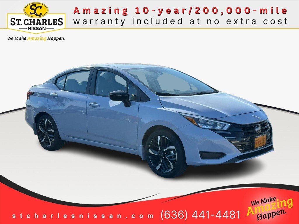 New 2025 Nissan Versa 1.6 SR Sedan