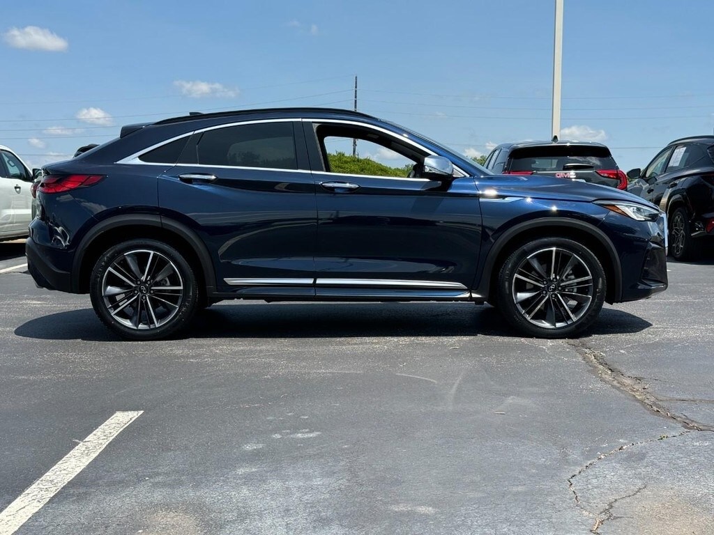 Used 2024 INFINITI QX55 Luxe with VIN 3PCAJ5JR4RF110317 for sale in Saint Peters, MO