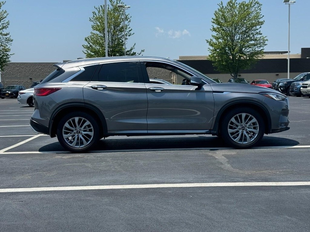 Used 2024 INFINITI QX50 Luxe with VIN 3PCAJ5BA8RF107266 for sale in Saint Peters, MO