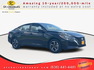 2025 Nissan Sentra SV Sedan 3N1AB8CV2SY341531 for sale in St Peters, MO at St. Charles Nissan