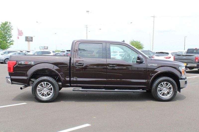 Used 2020 Ford F-150 Lariat with VIN 1FTEW1E58LKE61471 for sale in Saint Peters, MO