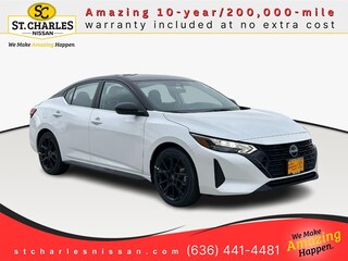 2025 Nissan Sentra SR Sedan 3N1AB8DV8SY350538 for sale in St Peters, MO at St. Charles Nissan