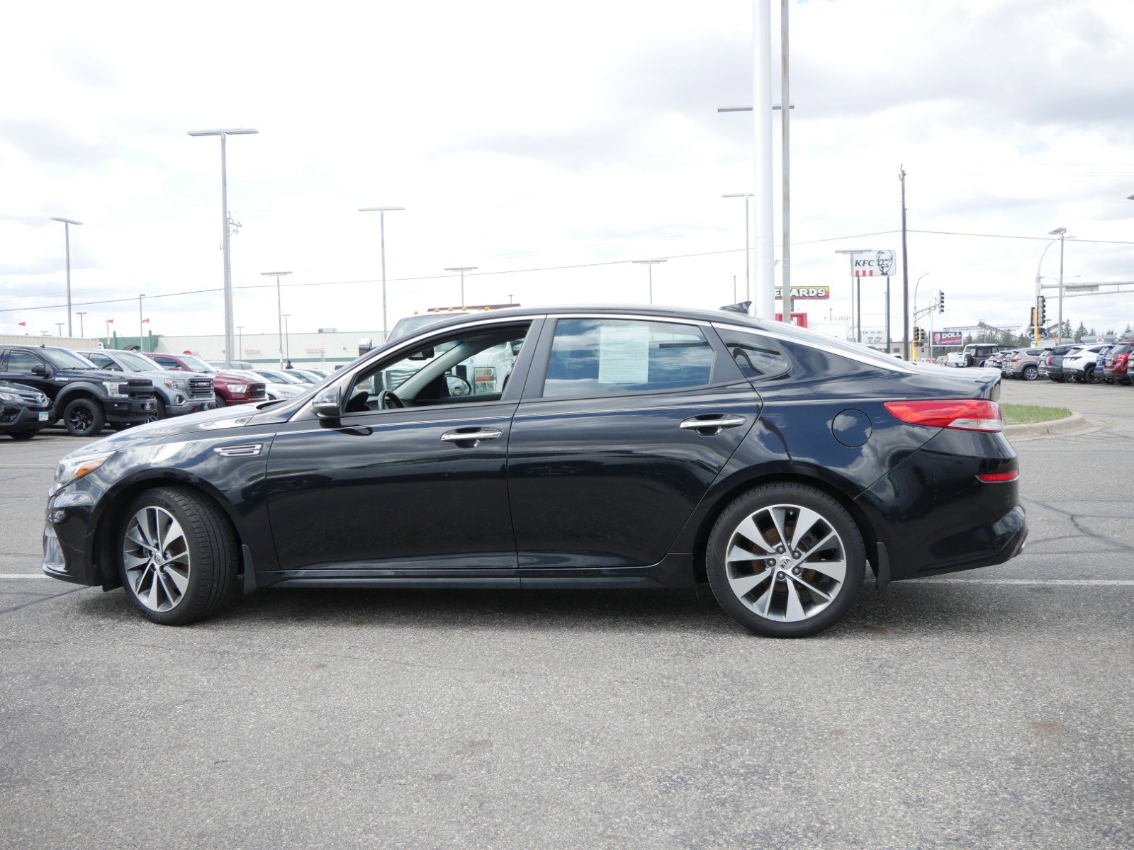 Used 2019 Kia Optima S with VIN 5XXGT4L39KG296382 for sale in Waite Park, Minnesota
