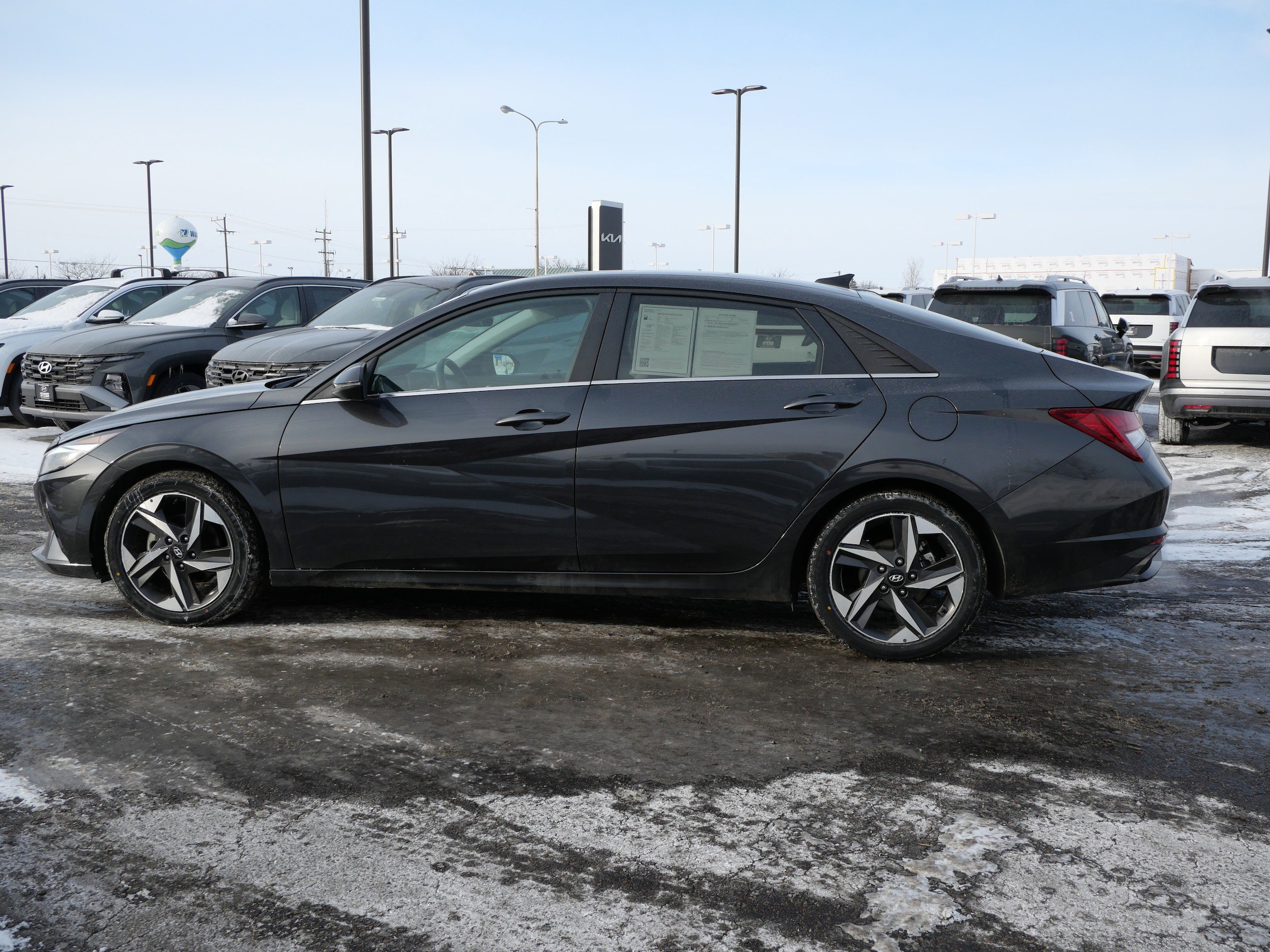 Used 2023 Hyundai Elantra Limited with VIN 5NPLP4AG8PH106074 for sale in Waite Park, Minnesota