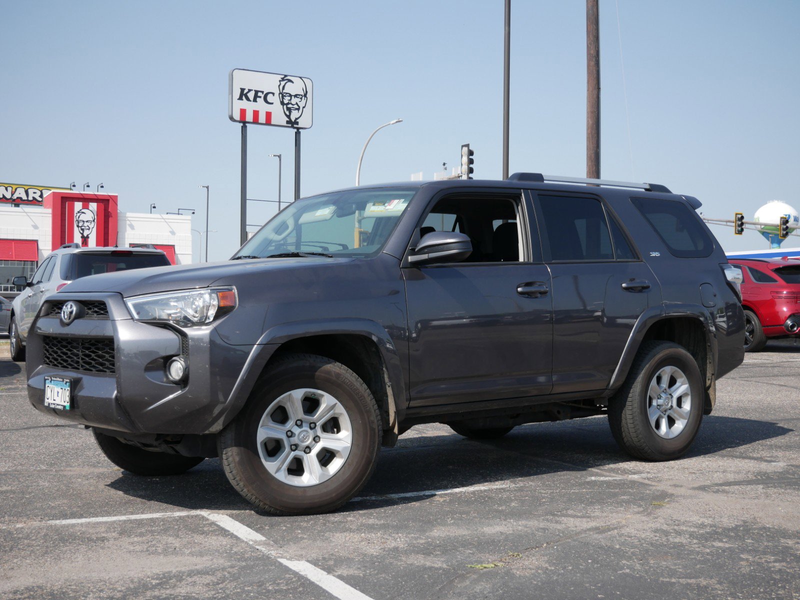 Used 2019 Toyota 4Runner SR5 with VIN JTEBU5JR3K5638882 for sale in Waite Park, MN