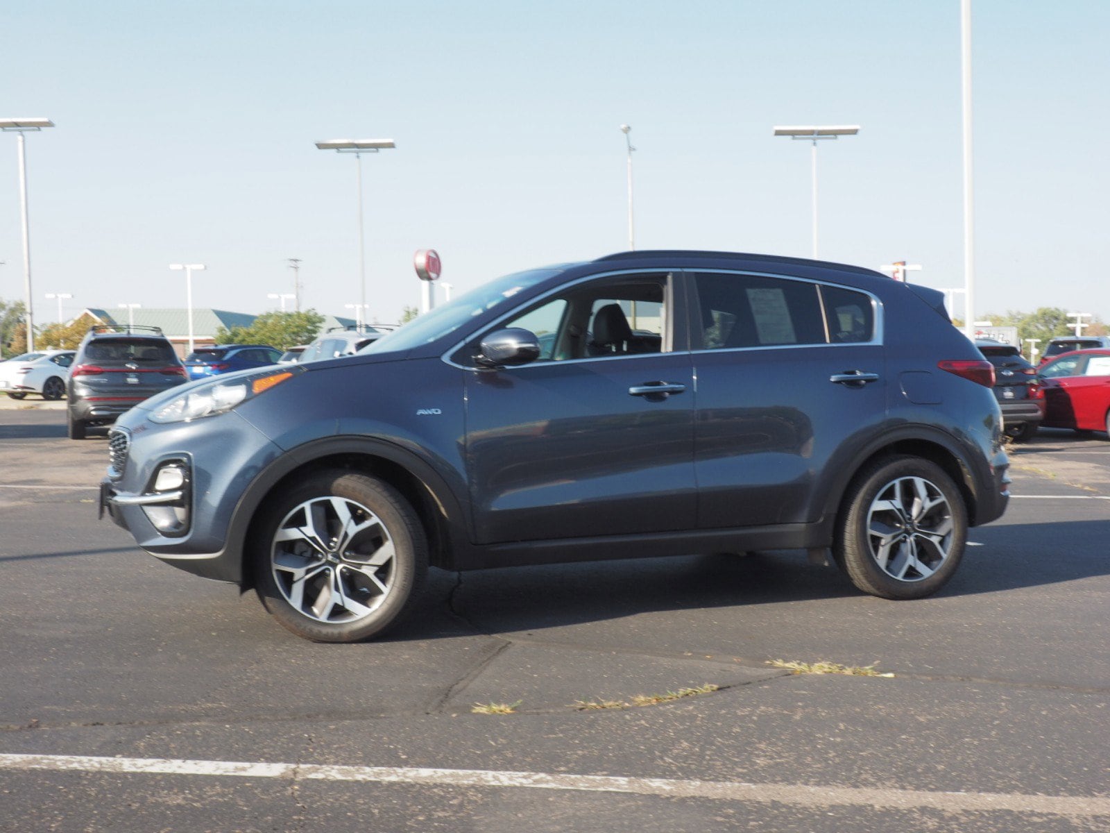 Used 2022 Kia Sportage EX with VIN KNDPNCAC7N7963938 for sale in Waite Park, Minnesota