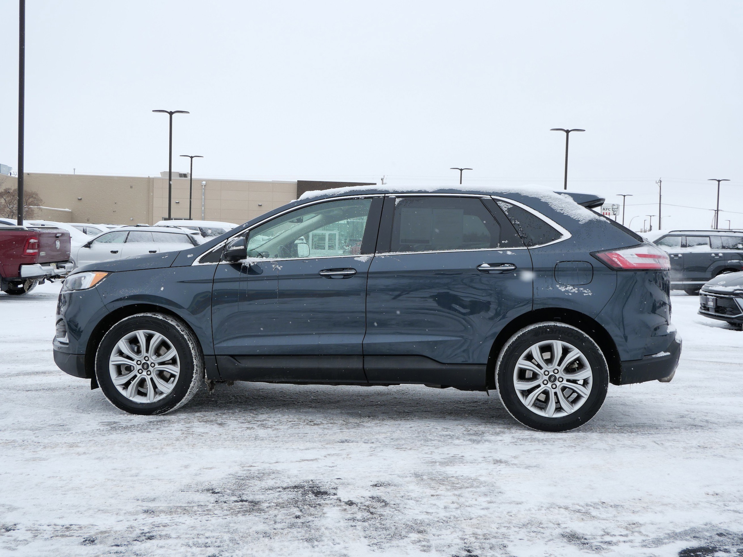 Used 2024 Ford Edge Titanium with VIN 2FMPK4K95RBA16729 for sale in Waite Park, Minnesota