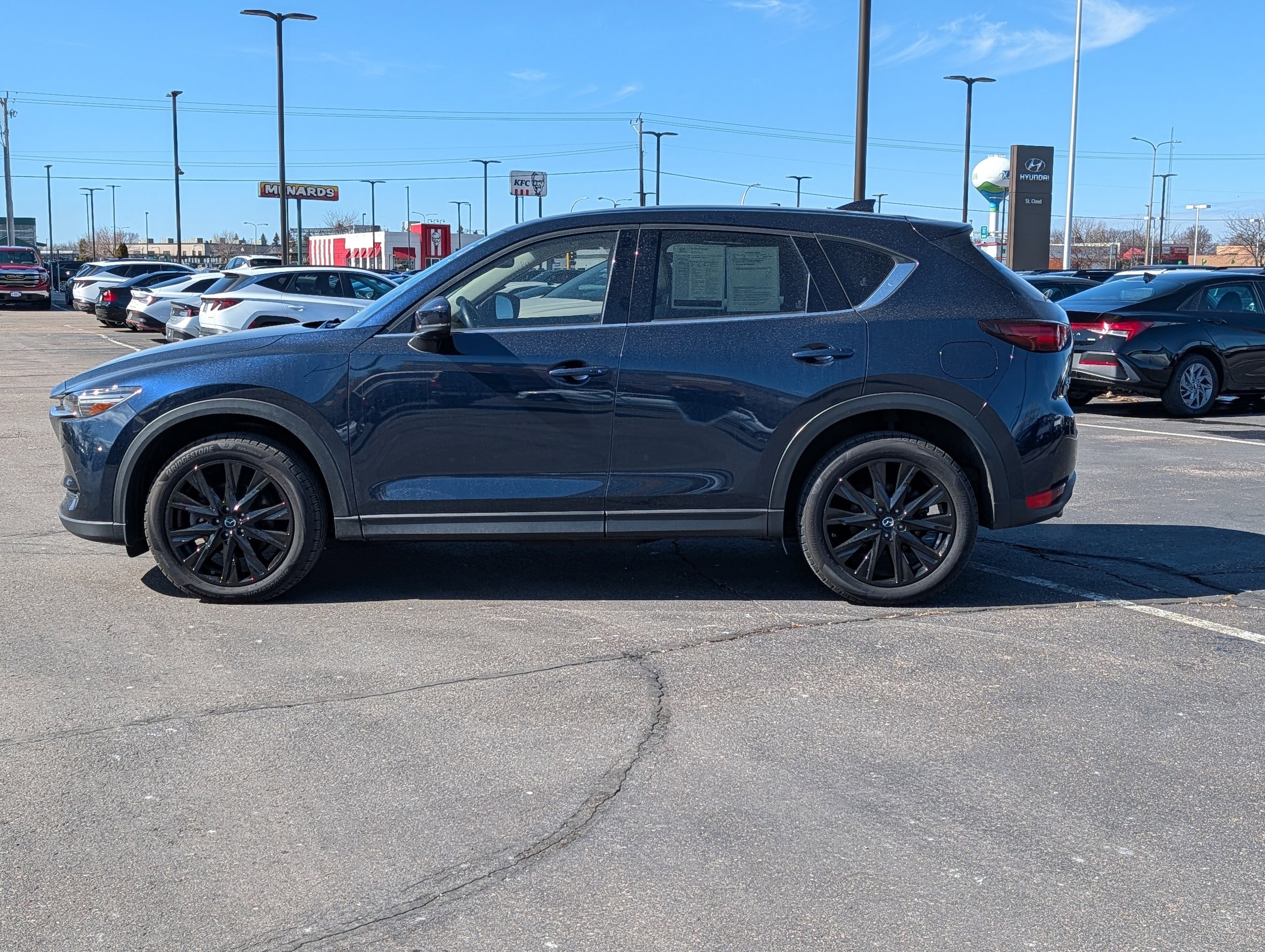 Used 2020 Mazda CX-5 Grand Touring Reserve with VIN JM3KFBAYXL0755014 for sale in Waite Park, Minnesota