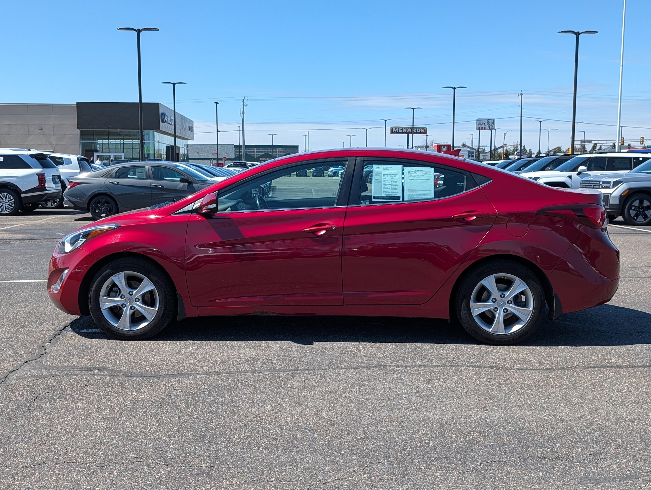 Used 2016 Hyundai Elantra Value Edition with VIN 5NPDH4AEXGH792554 for sale in Waite Park, Minnesota