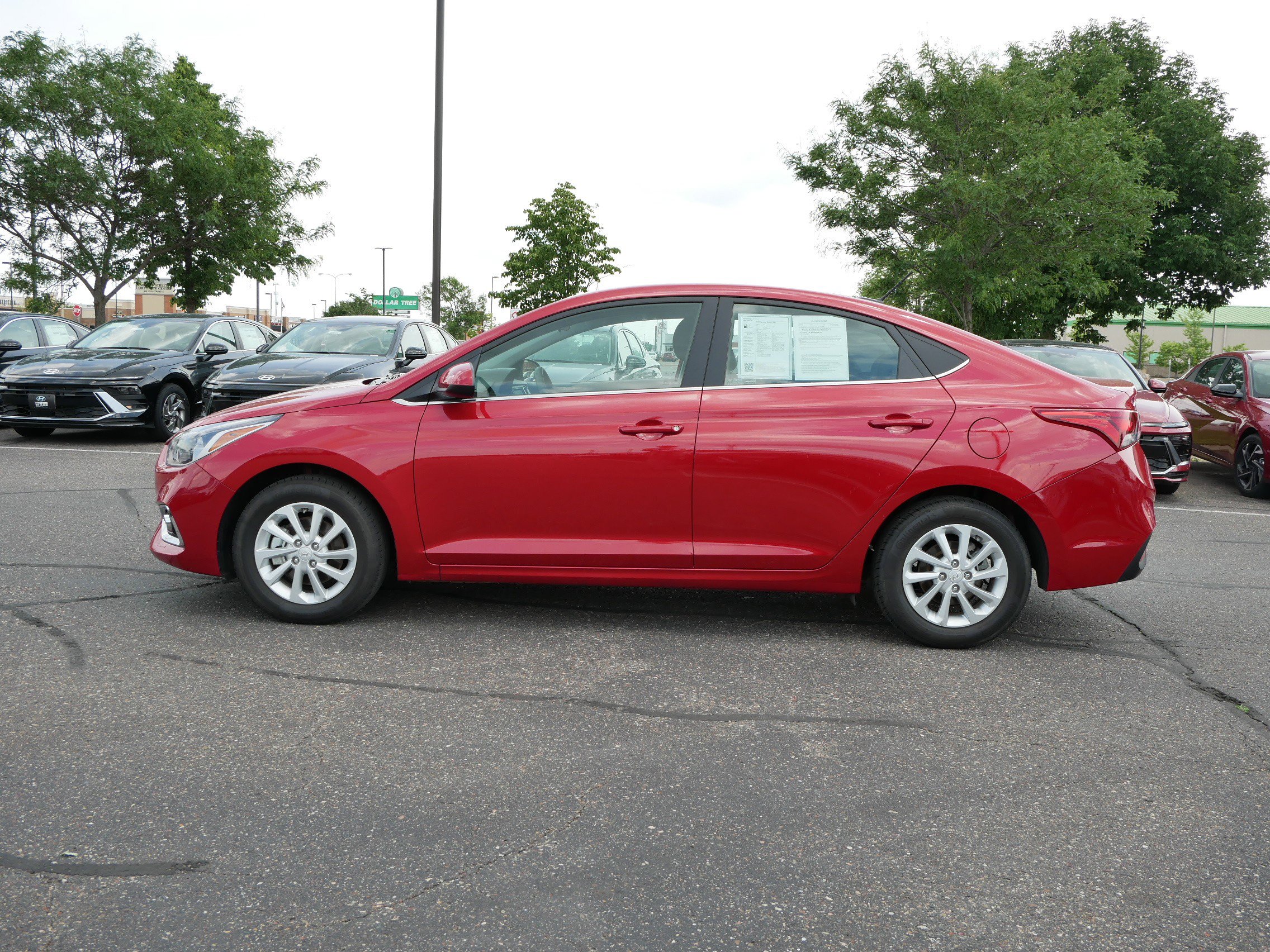 Certified 2022 Hyundai Accent SEL with VIN 3KPC24A6XNE158054 for sale in Waite Park, Minnesota