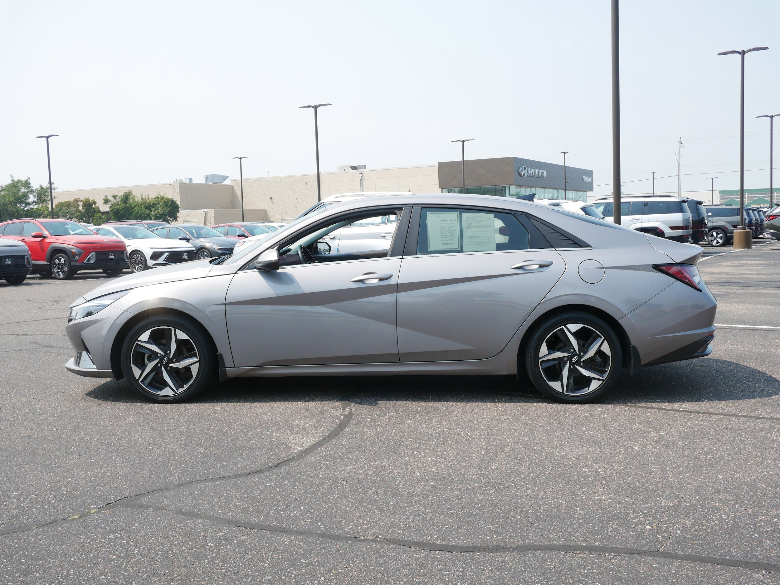 Used 2022 Hyundai Elantra Limited with VIN KMHLN4AJXNU027876 for sale in Waite Park, Minnesota