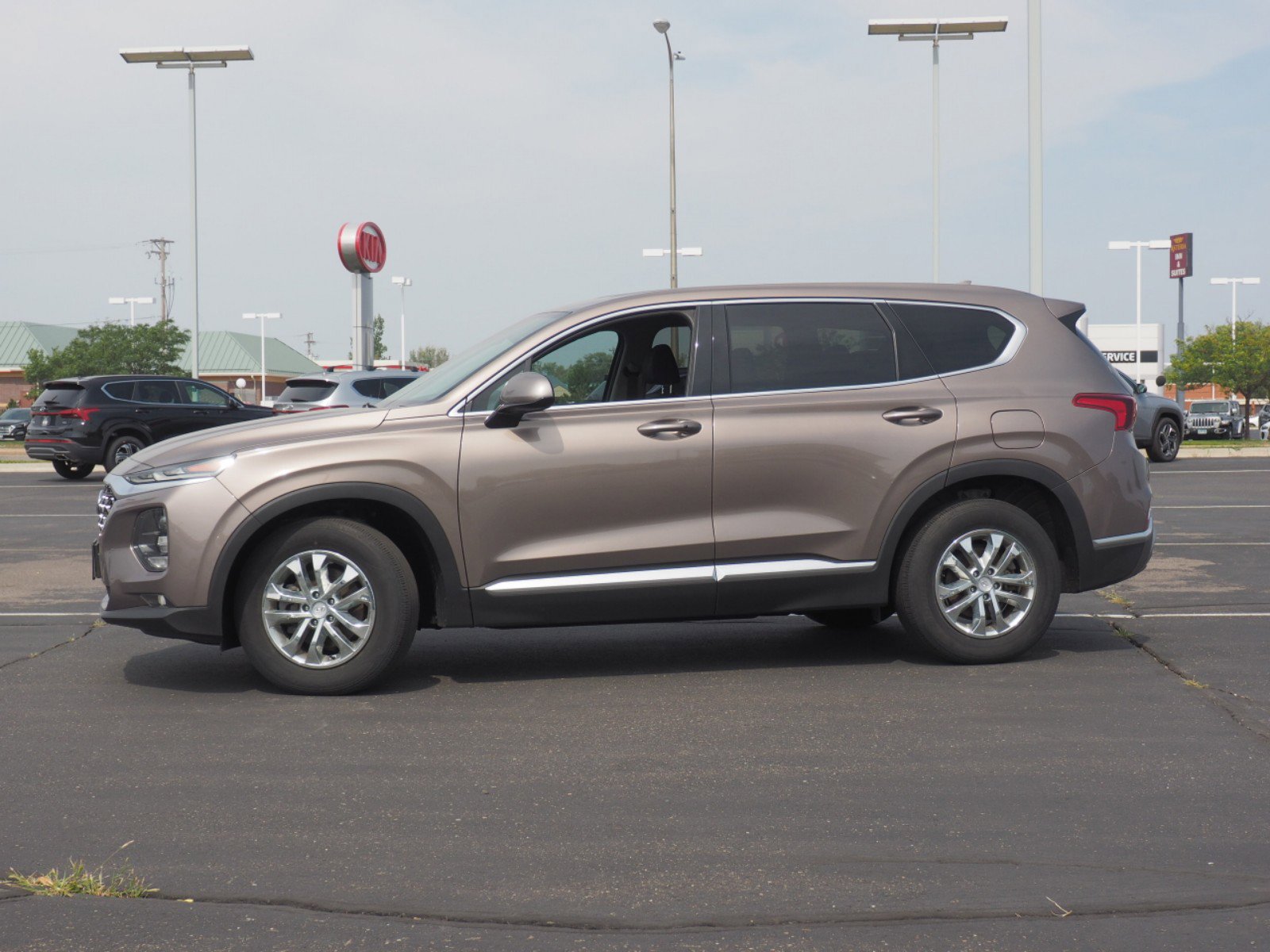 Certified 2020 Hyundai Santa Fe SEL with VIN 5NMS3CAD7LH158438 for sale in Waite Park, Minnesota