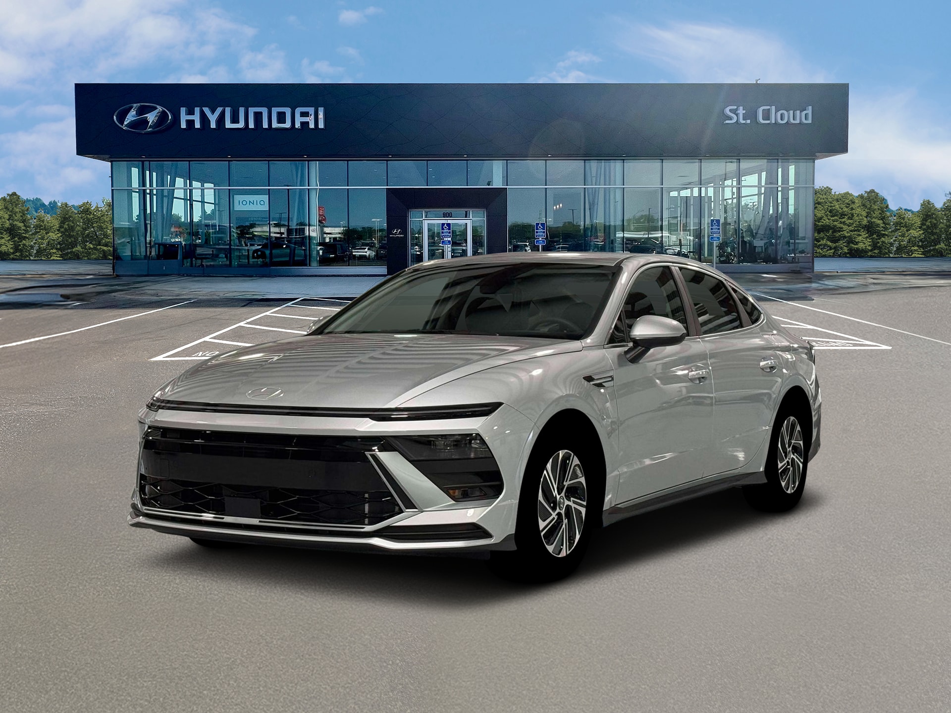 2026 Hyundai Sonata Hybrid Blue's photo