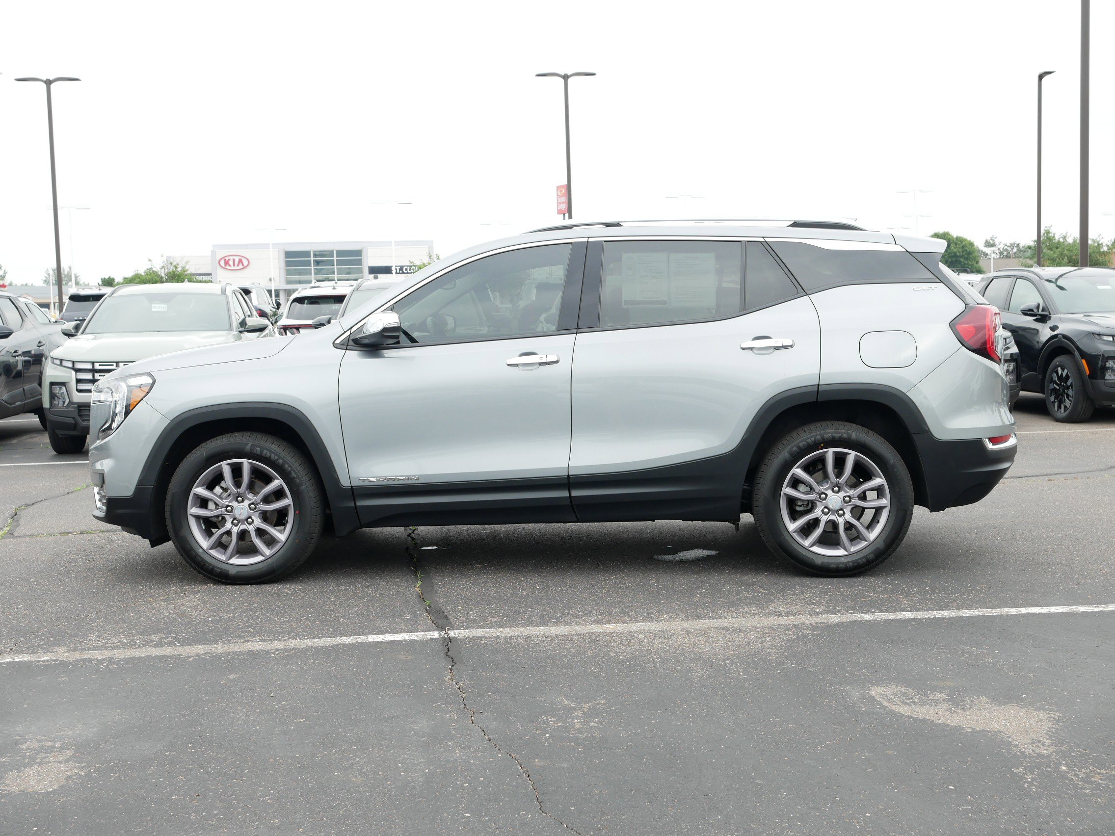 Used 2023 GMC Terrain SLT with VIN 3GKALVEGXPL142405 for sale in Waite Park, Minnesota