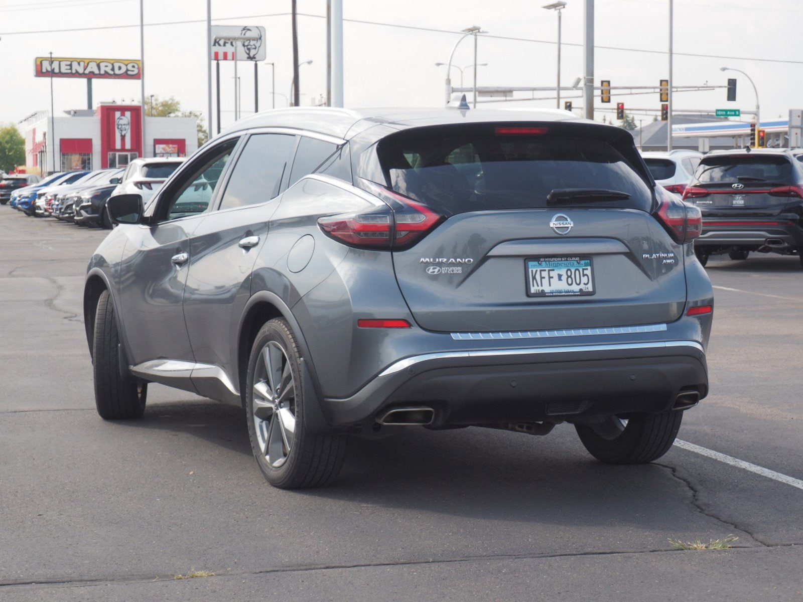 Used 2019 Nissan Murano Platinum with VIN 5N1AZ2MS3KN151899 for sale in Waite Park, Minnesota