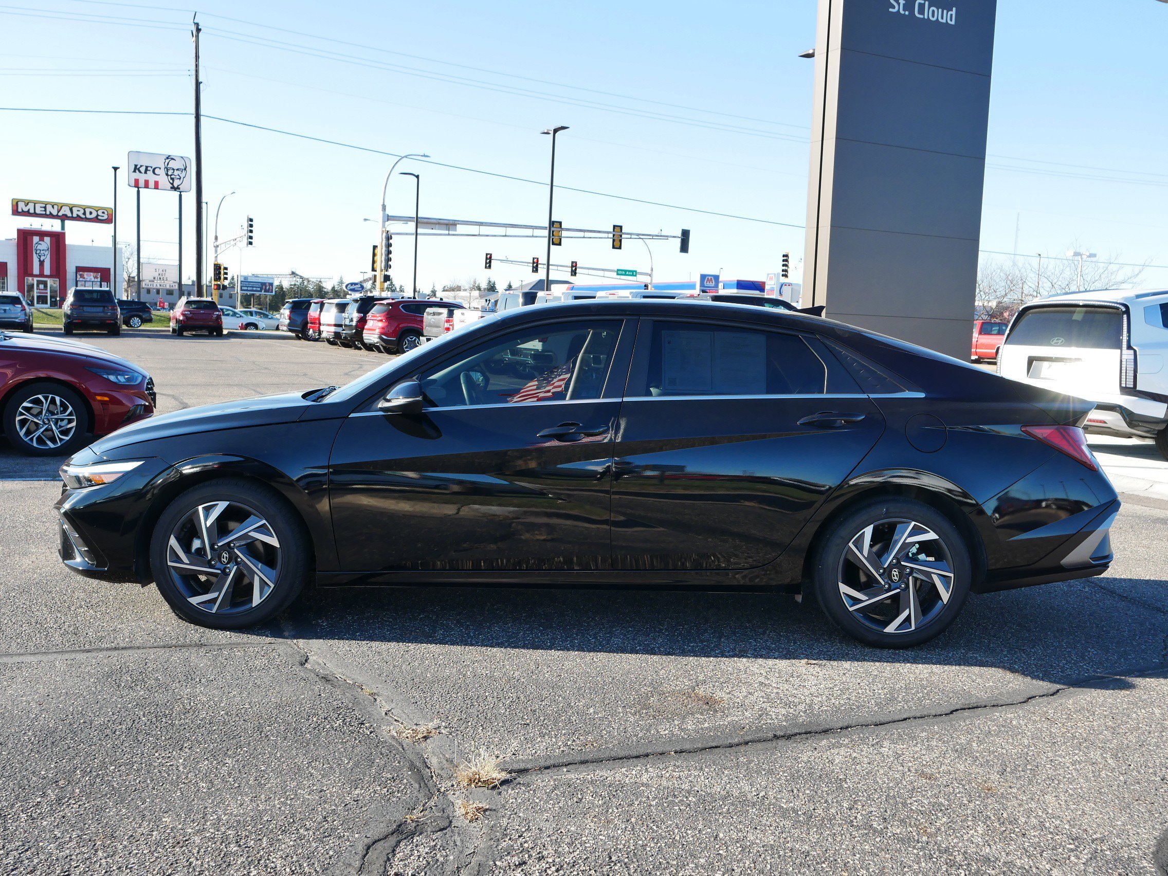 Used 2025 Hyundai Elantra Limited with VIN KMHLP4DG0SU895214 for sale in Waite Park, Minnesota