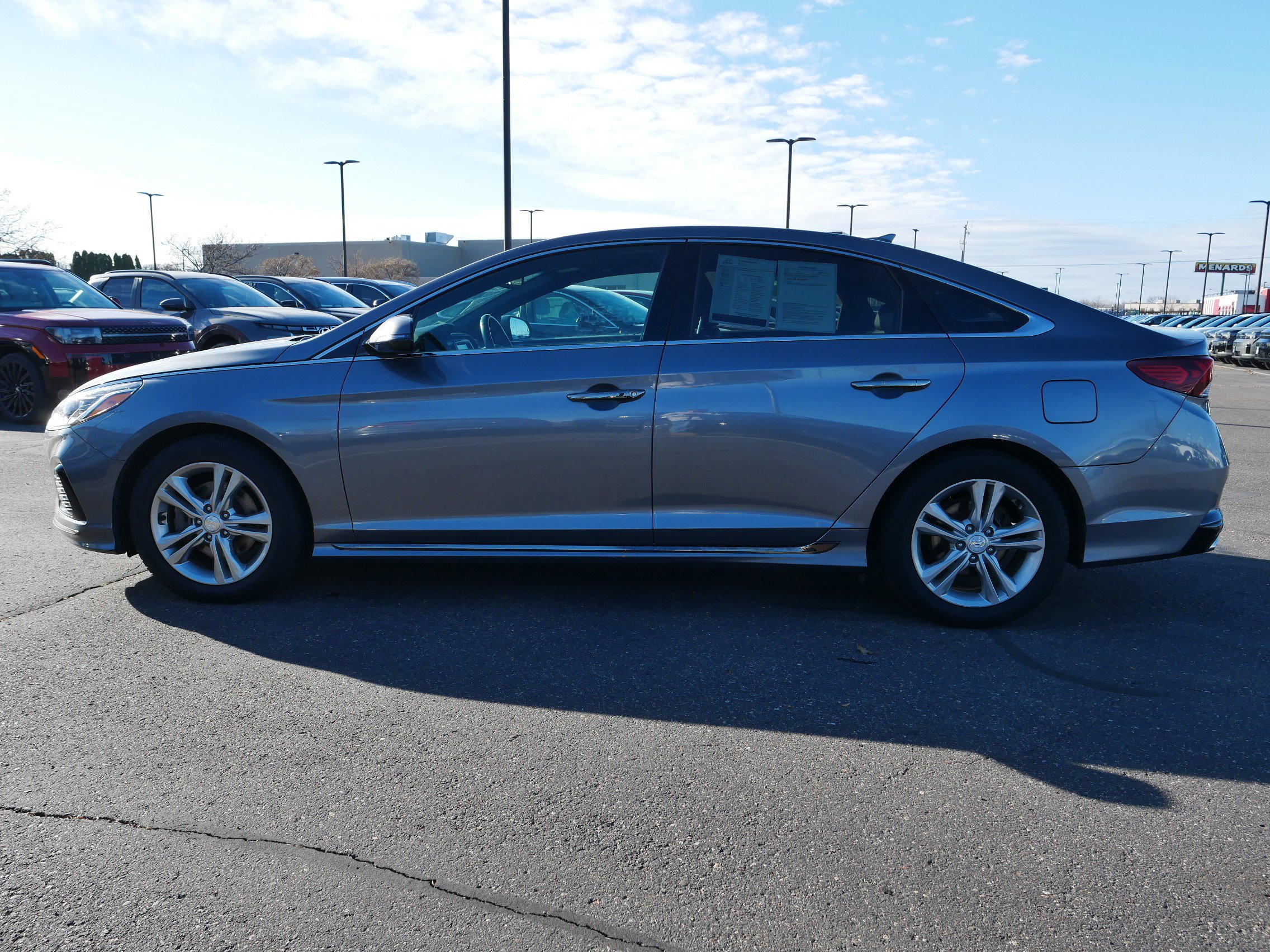 Used 2018 Hyundai Sonata Sport with VIN 5NPE34AF1JH644974 for sale in Waite Park, Minnesota