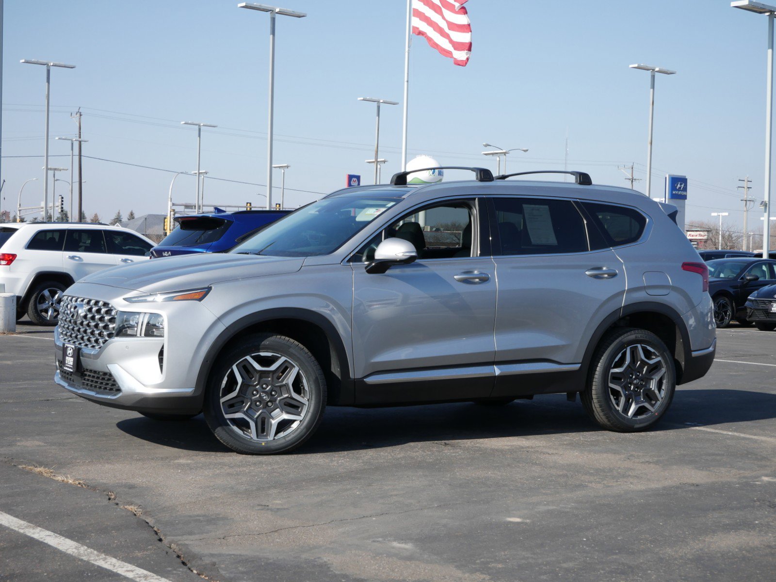 Certified 2022 Hyundai Santa Fe Limited with VIN 5NMS4DAL8NH411358 for sale in Waite Park, Minnesota