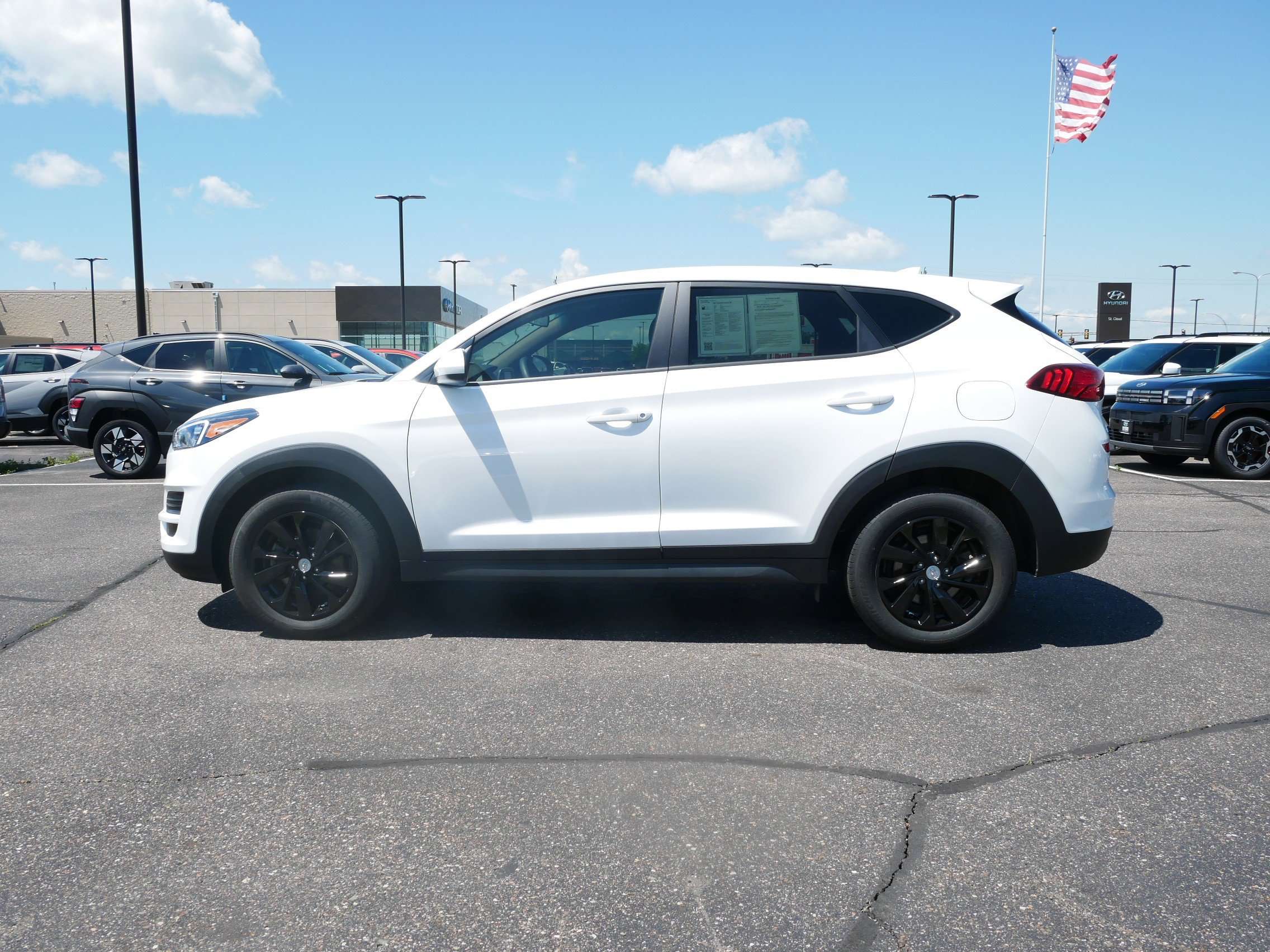 Certified 2021 Hyundai Tucson SE with VIN KM8J2CA45MU308924 for sale in Waite Park, Minnesota