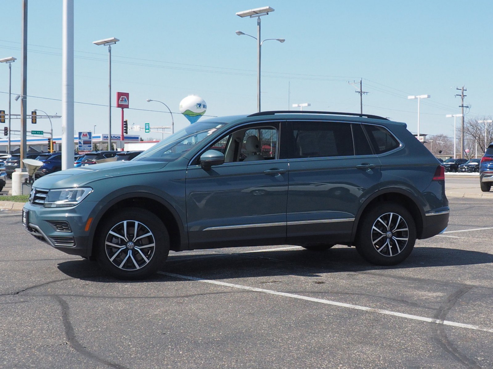 Used 2021 Volkswagen Tiguan SE with VIN 3VV2B7AX2MM159243 for sale in Waite Park, Minnesota