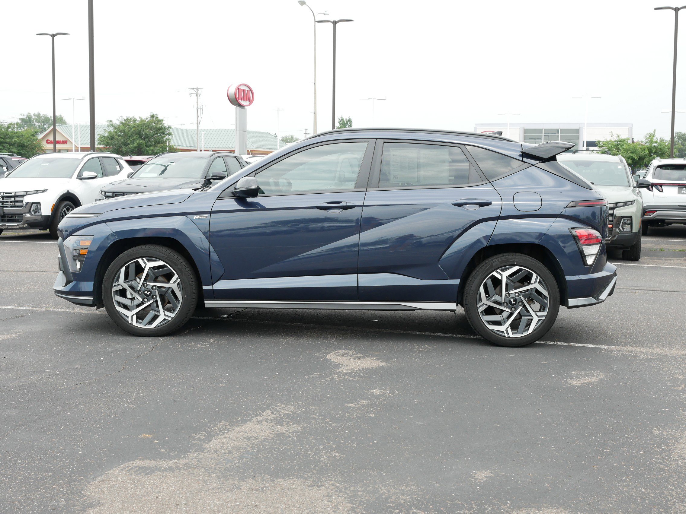 Certified 2024 Hyundai Kona N Line with VIN KM8HA3A32RU051527 for sale in Waite Park, Minnesota