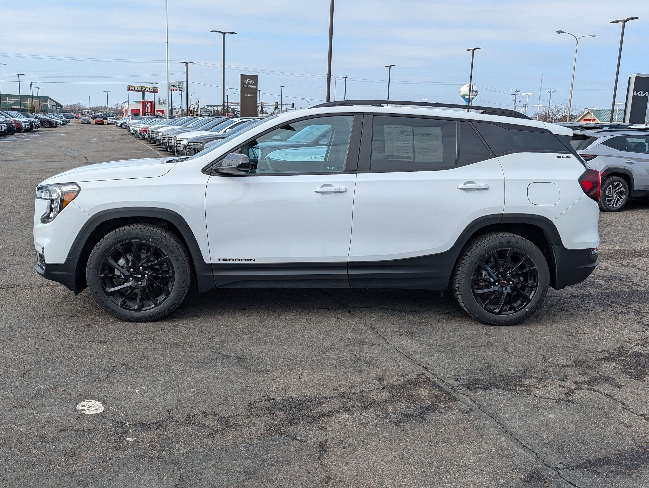 Used 2023 GMC Terrain SLE with VIN 3GKALMEG0PL171230 for sale in Waite Park, Minnesota