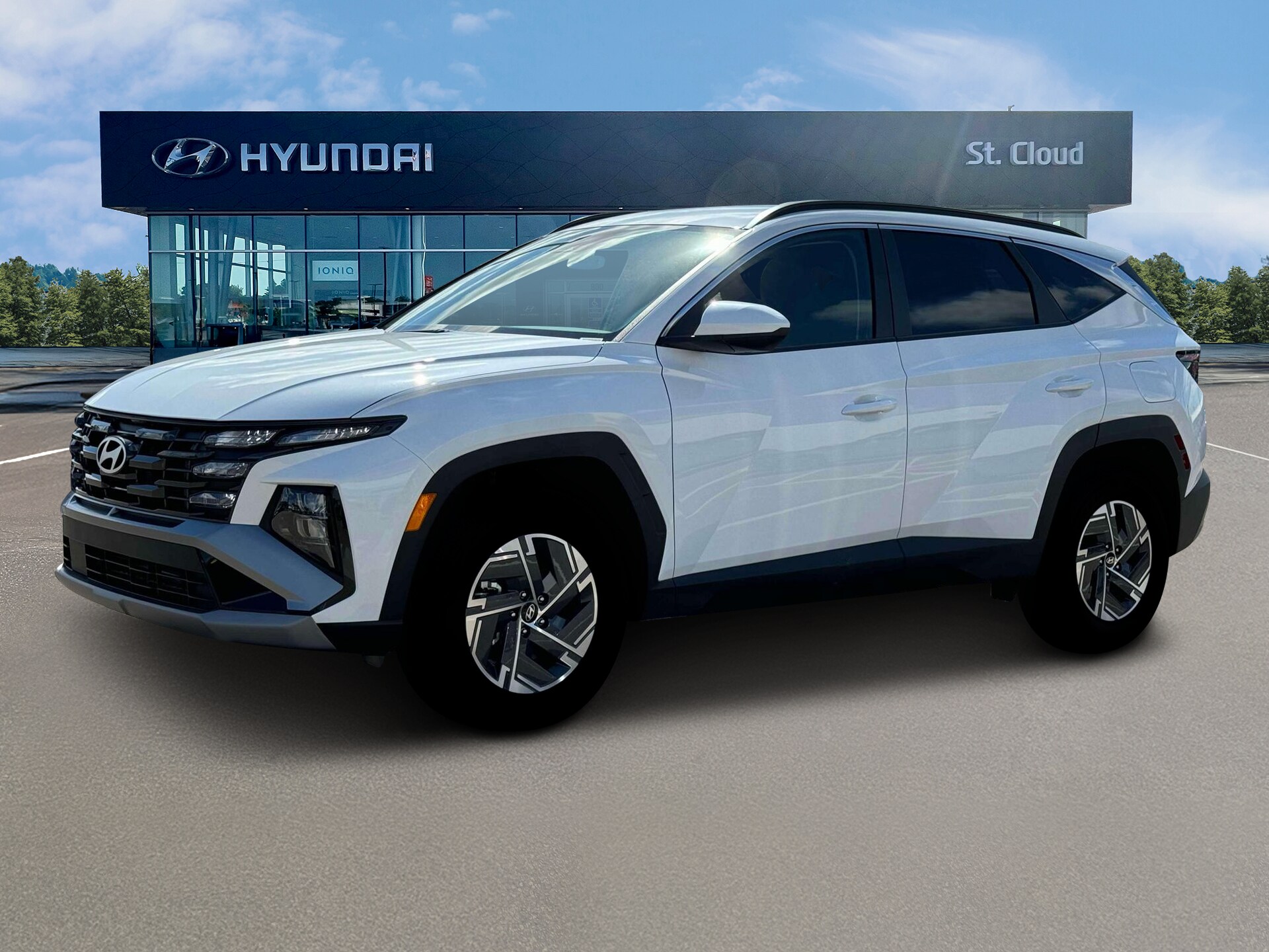 2025 Hyundai Tucson Hybrid Blue photo 2