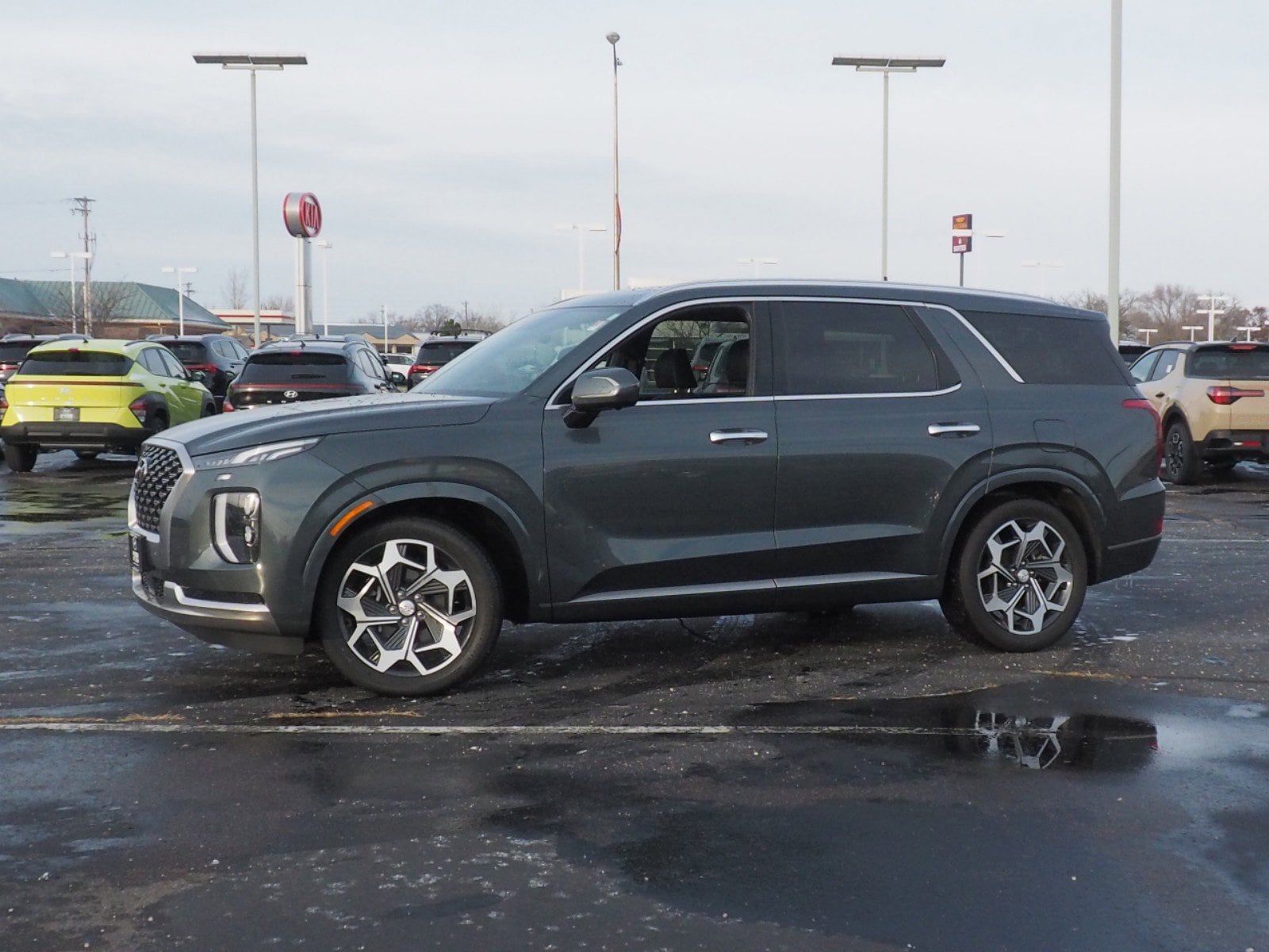 Certified 2022 Hyundai Palisade Calligraphy with VIN KM8R7DHEXNU427109 for sale in Waite Park, Minnesota