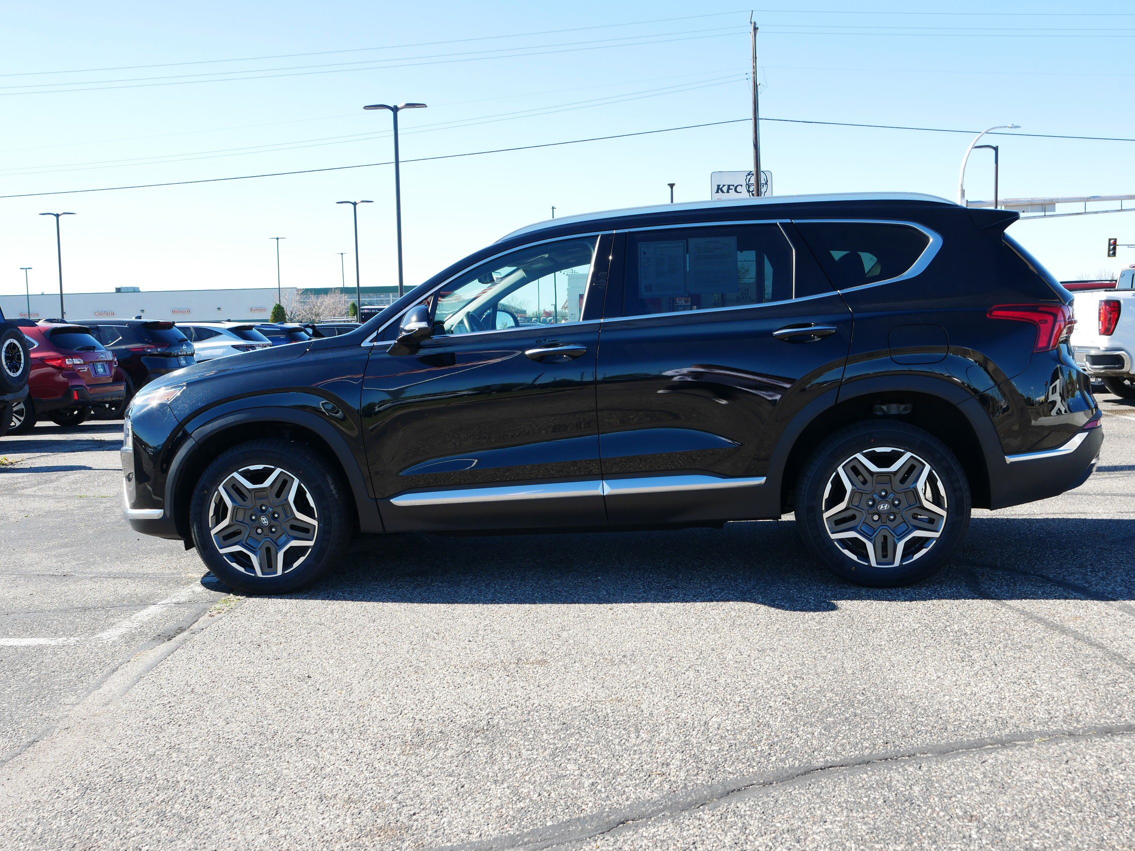 Certified 2023 Hyundai Santa Fe SEL Premium HEV with VIN 5NMS3DA16PH015515 for sale in Waite Park, Minnesota