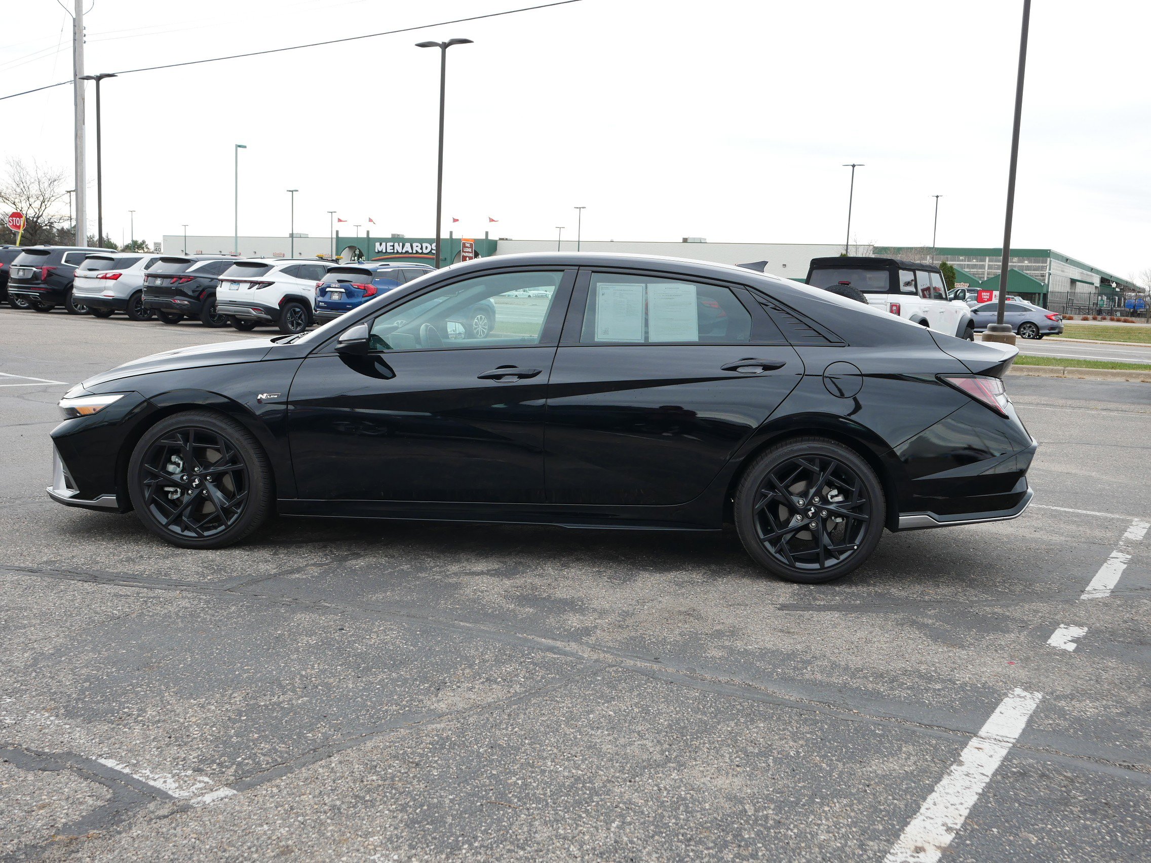 Used 2025 Hyundai Elantra N Line with VIN KMHLR4DF5SU012452 for sale in Waite Park, Minnesota