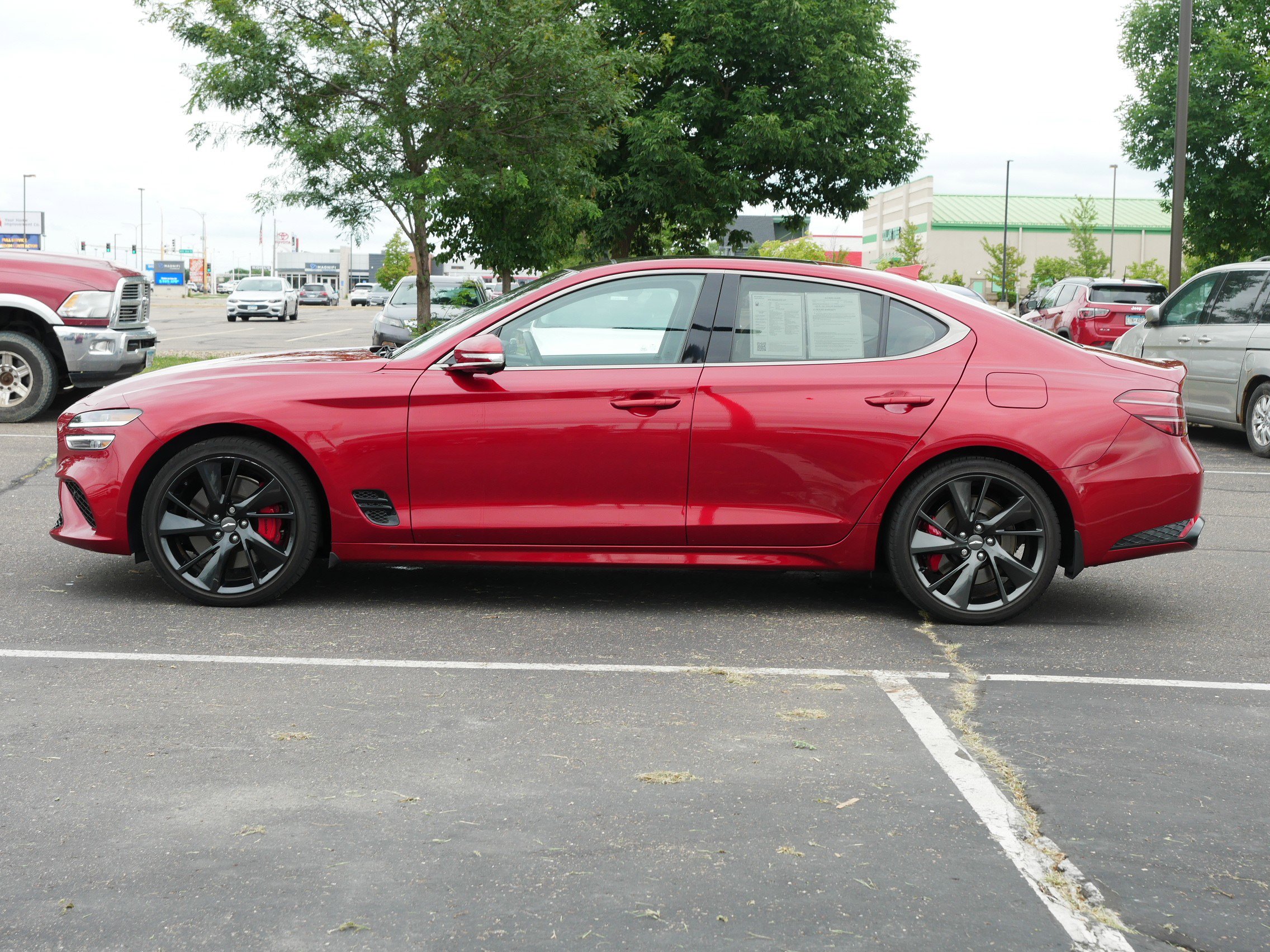 Certified 2022 GENESIS G70 Standard with VIN KMTG54TEXNU093867 for sale in Waite Park, Minnesota