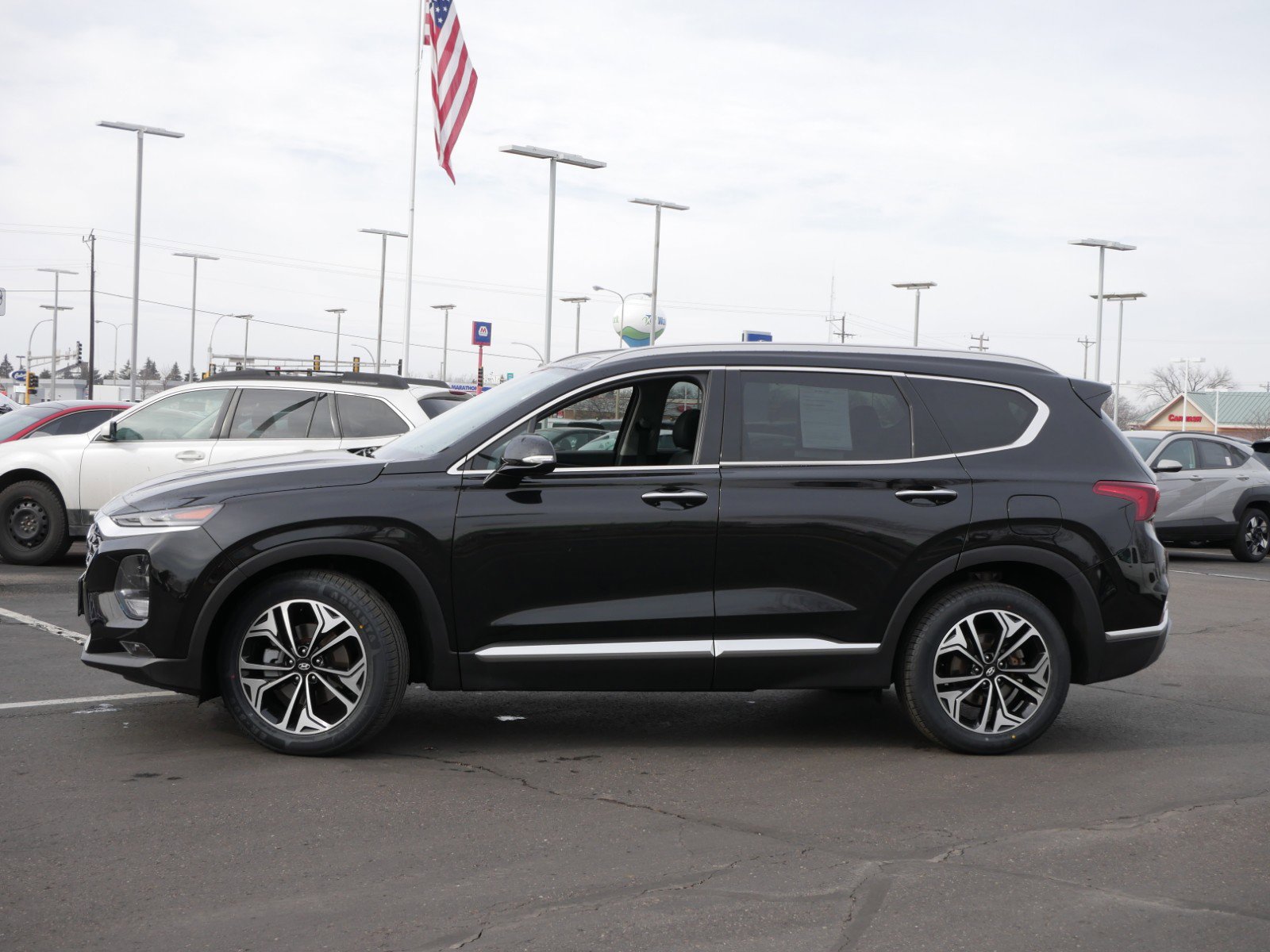 Used 2020 Hyundai Santa Fe SEL with VIN 5NMS3CAAXLH290485 for sale in Waite Park, Minnesota