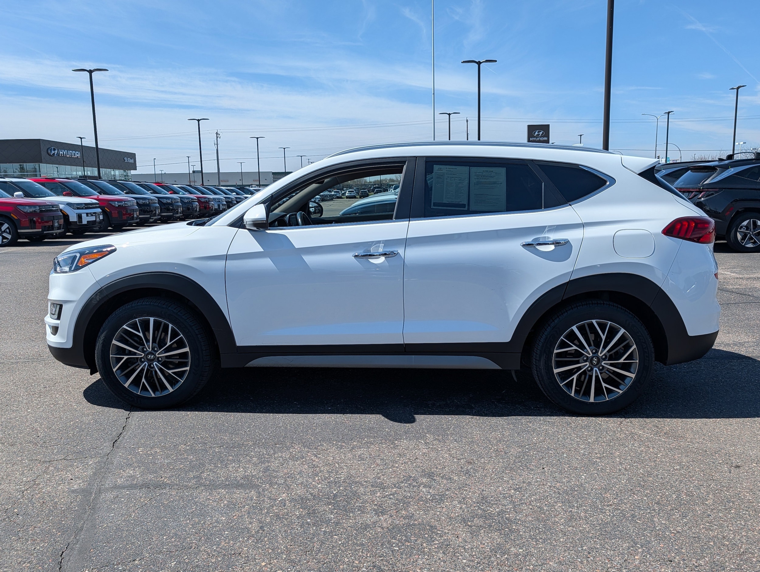 Used 2021 Hyundai Tucson Limited with VIN KM8J3CAL8MU323695 for sale in Waite Park, Minnesota