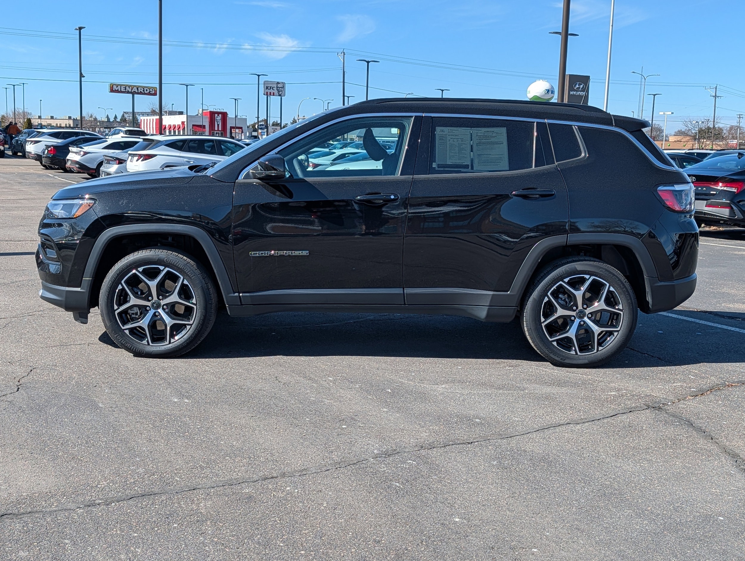 Used 2025 Jeep Compass Limited with VIN 3C4NJDCN4ST585351 for sale in Waite Park, Minnesota