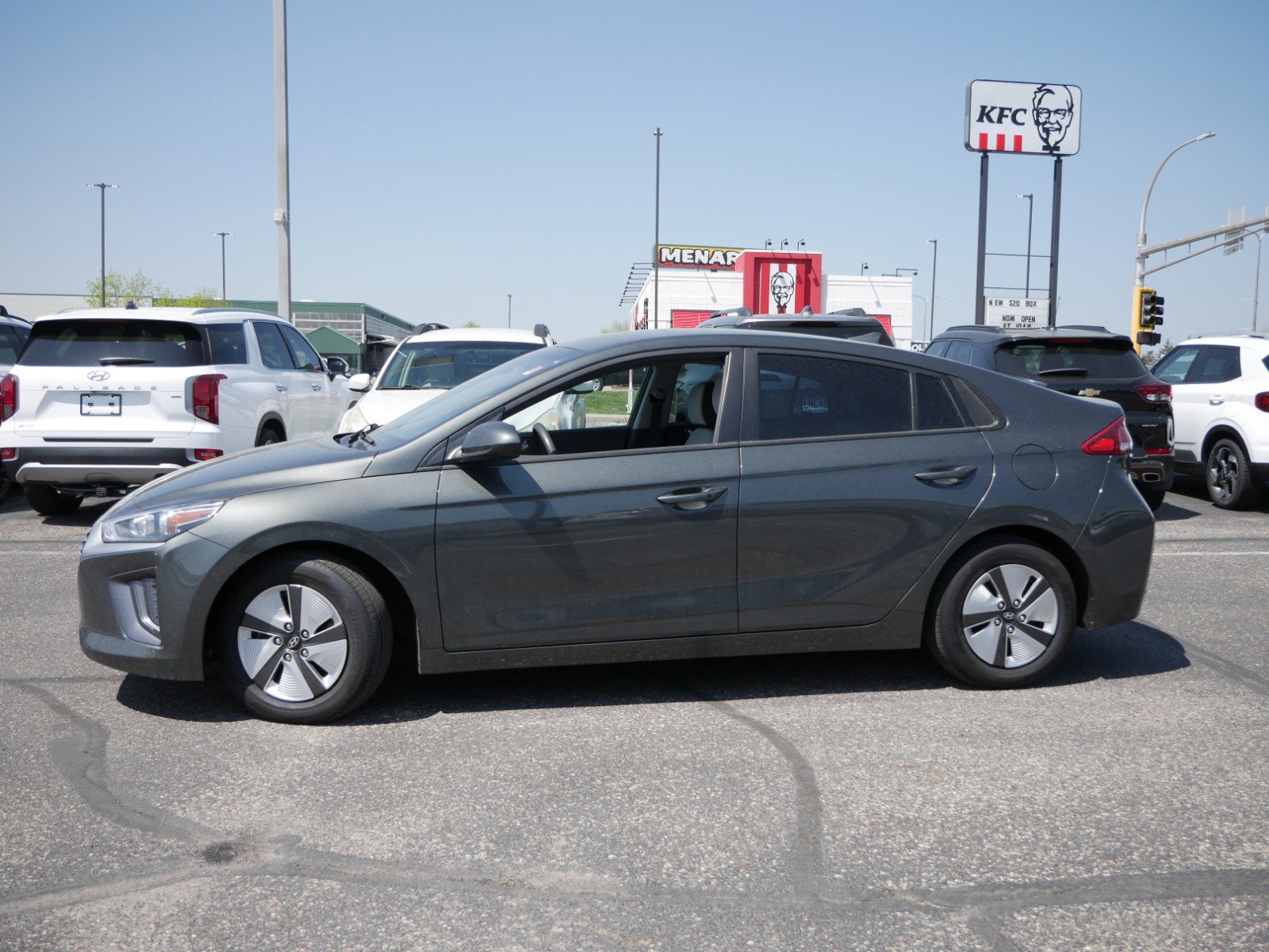 Used 2021 Hyundai IONIQ Blue with VIN KMHC65LC4MU251662 for sale in Waite Park, MN