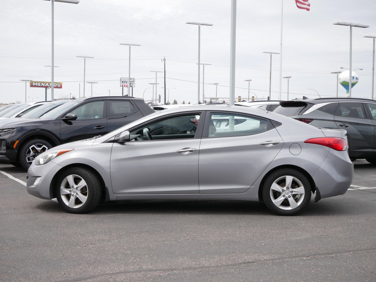 Used 2012 Hyundai Elantra GLS with VIN KMHDH4AEXCU390772 for sale in Waite Park, Minnesota