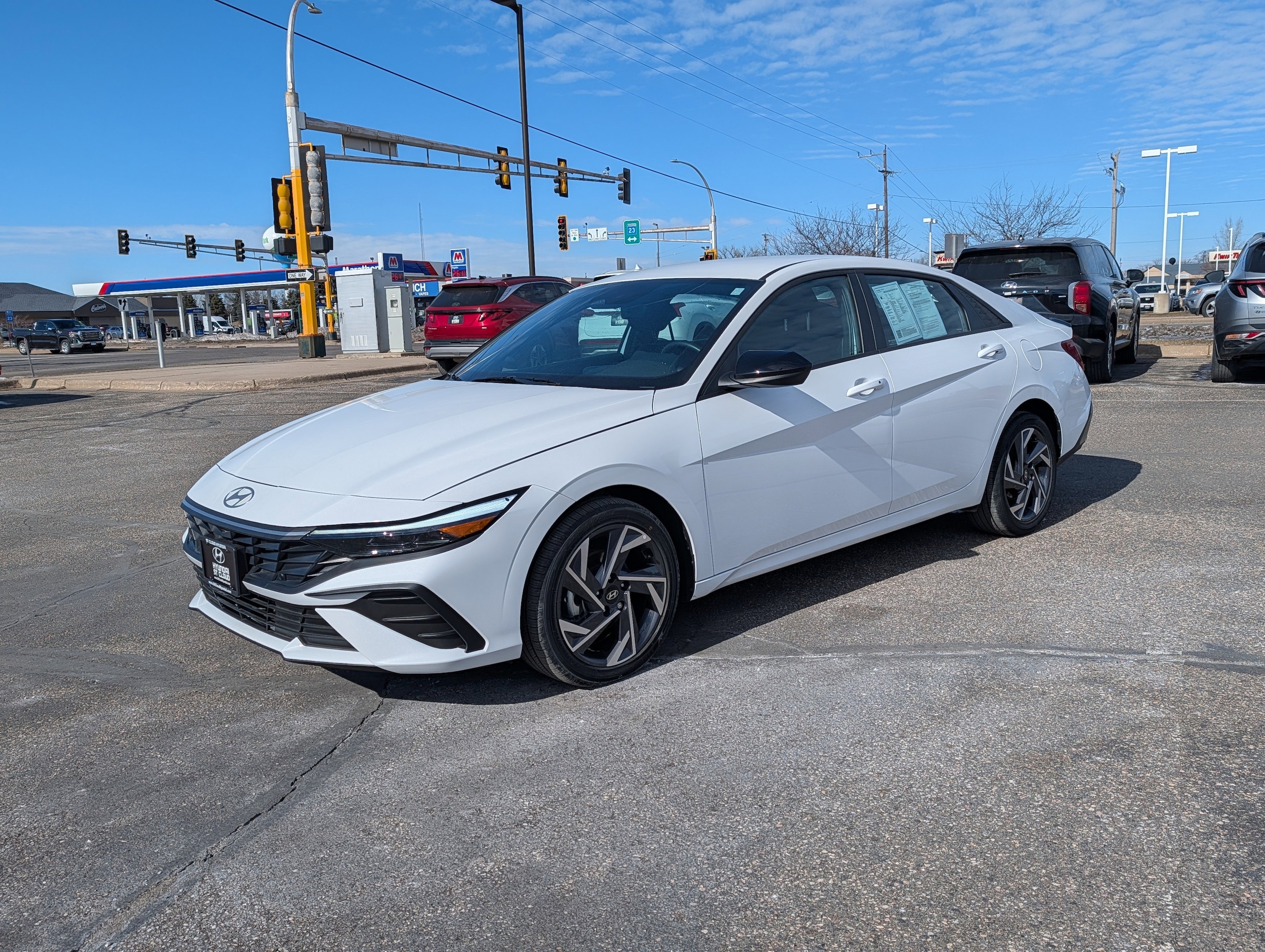 2025 Hyundai Elantra Blue