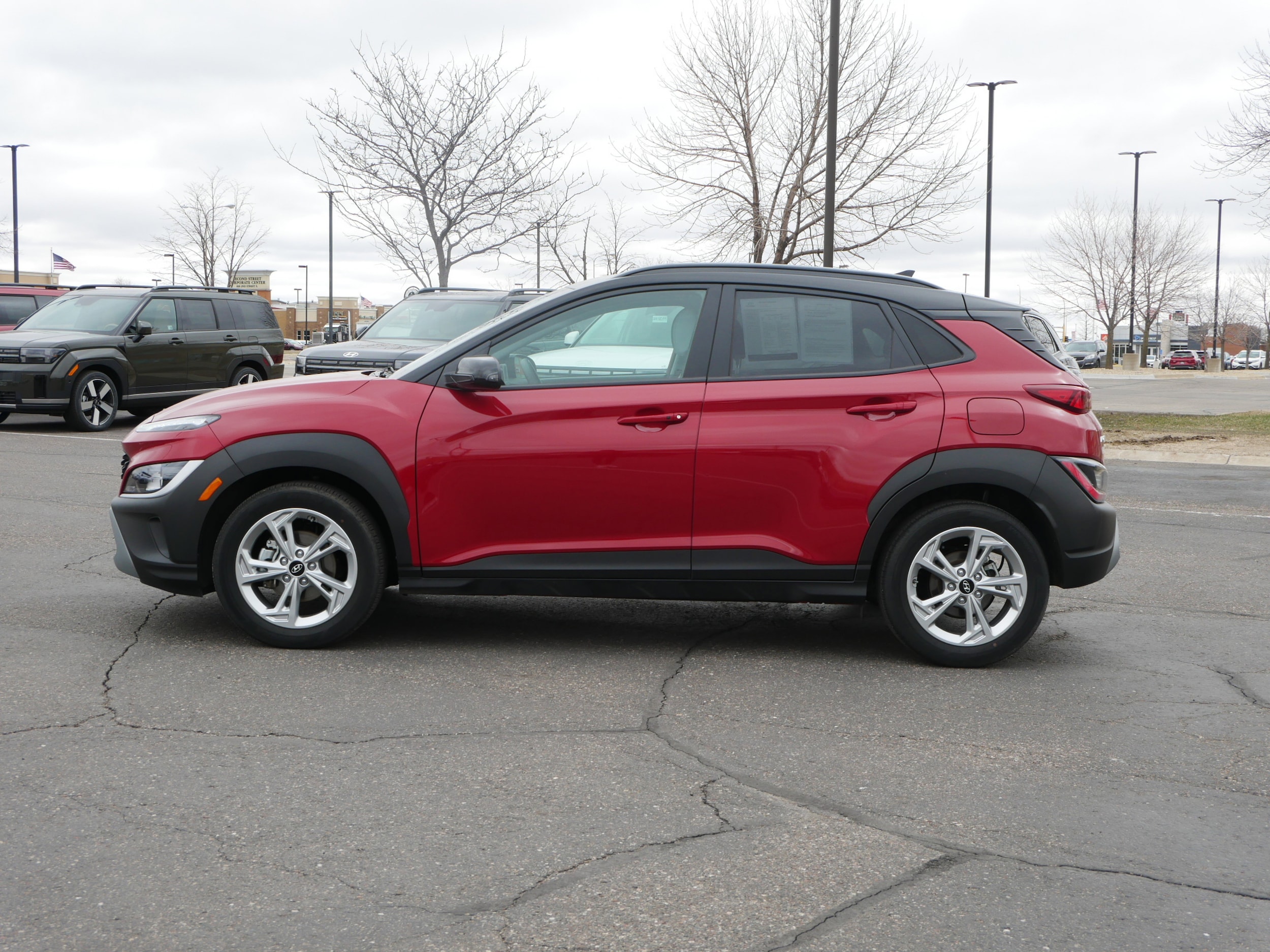 Certified 2023 Hyundai Kona SEL with VIN KM8K62AB8PU953511 for sale in Waite Park, Minnesota