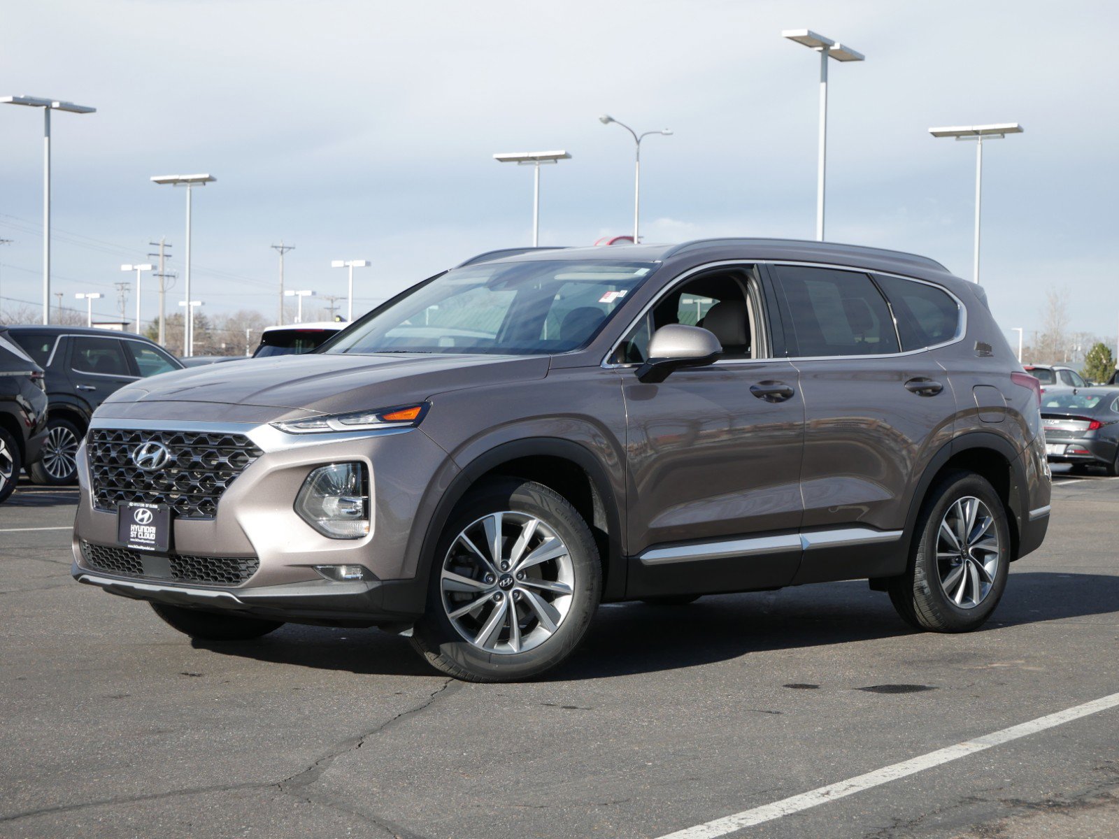 Certified 2020 Hyundai Santa Fe SEL with VIN 5NMS3CAD1LH153610 for sale in Waite Park, Minnesota