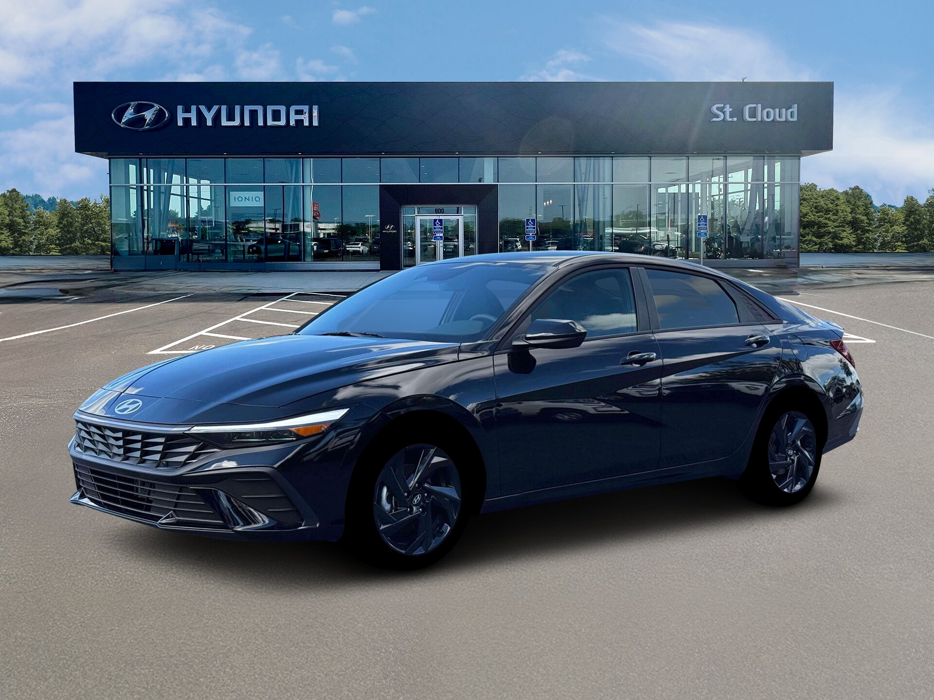 2026 Hyundai Elantra Hybrid SEL Sport photo 2