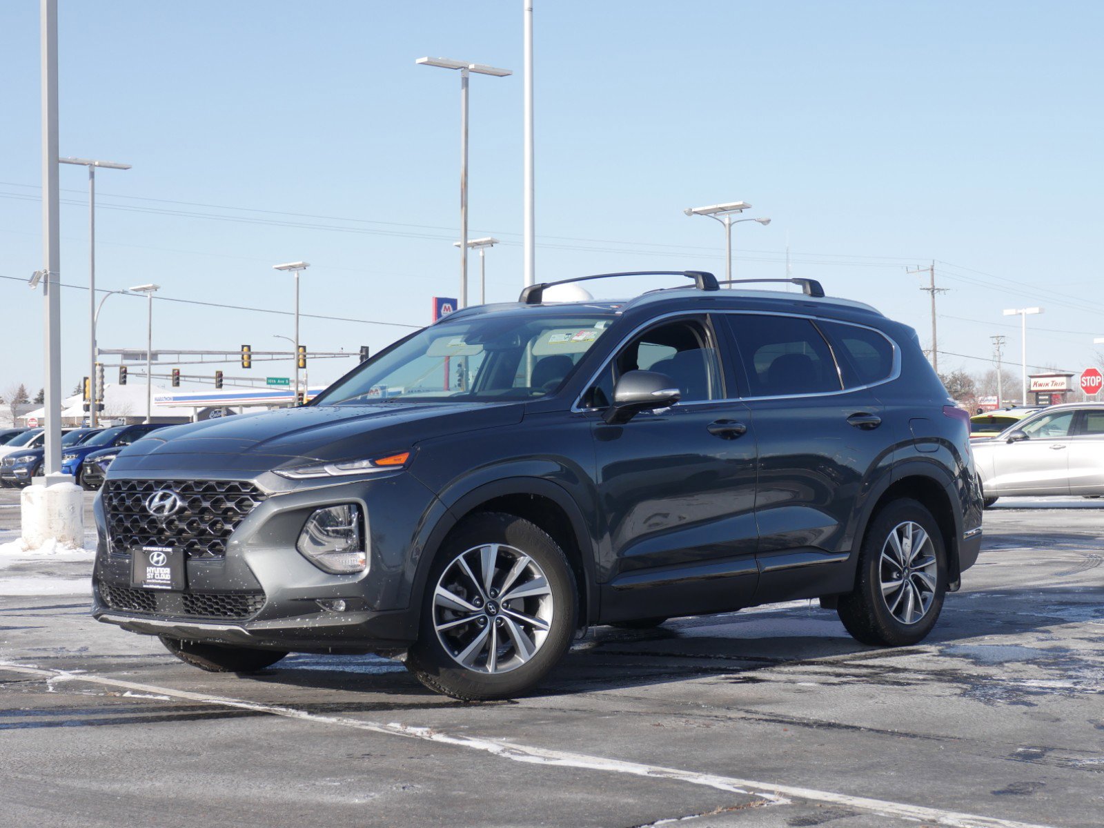 Certified 2020 Hyundai Santa Fe Limited with VIN 5NMS5CAD9LH257837 for sale in Waite Park, Minnesota