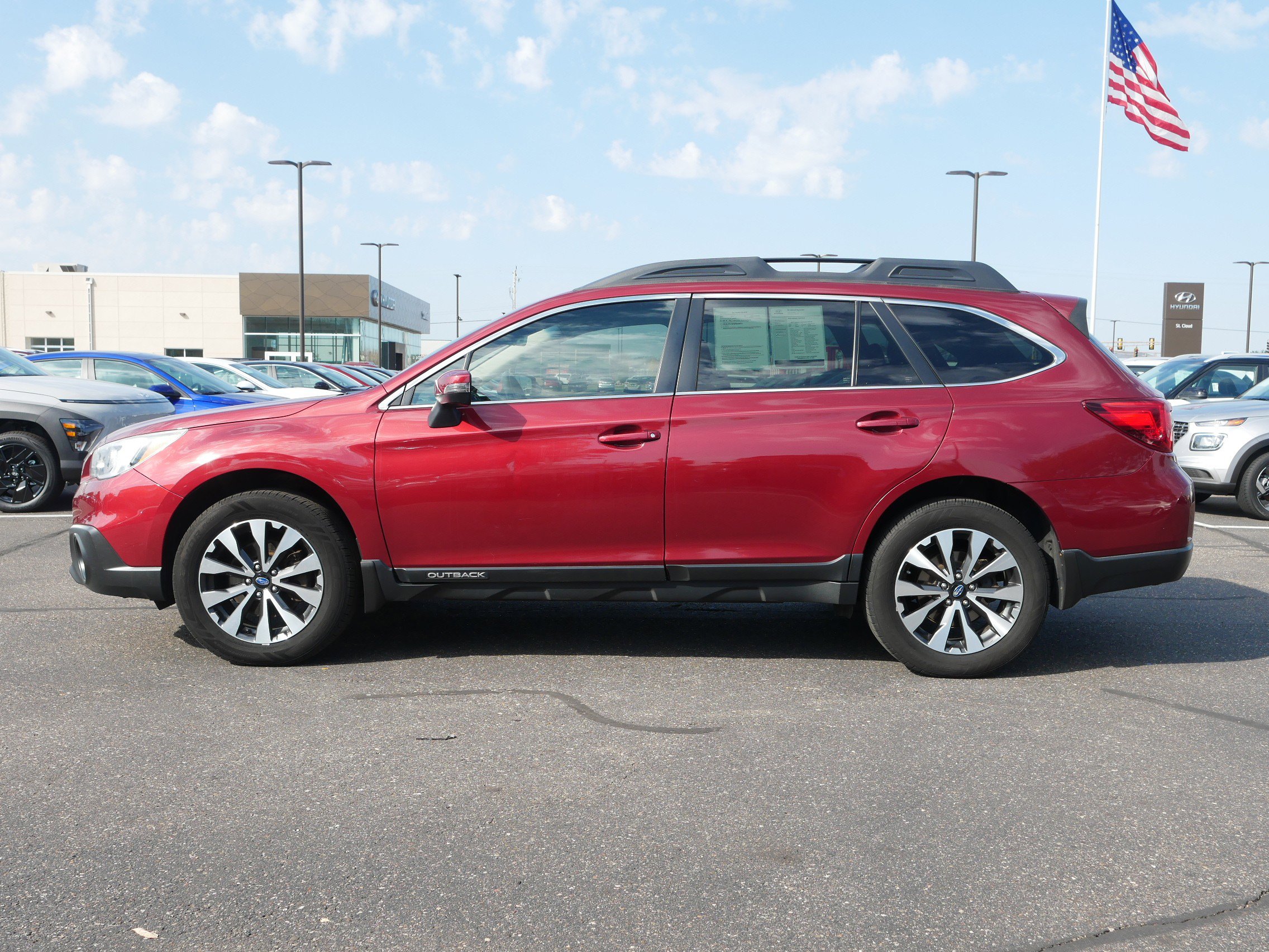 Used 2017 Subaru Outback Limited with VIN 4S4BSANC2H3240555 for sale in Waite Park, Minnesota